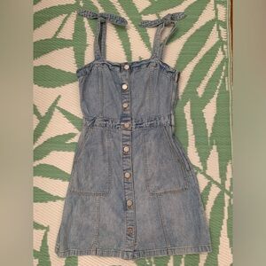 Rebecca Taylor La Vie Denim Button-Down Dress